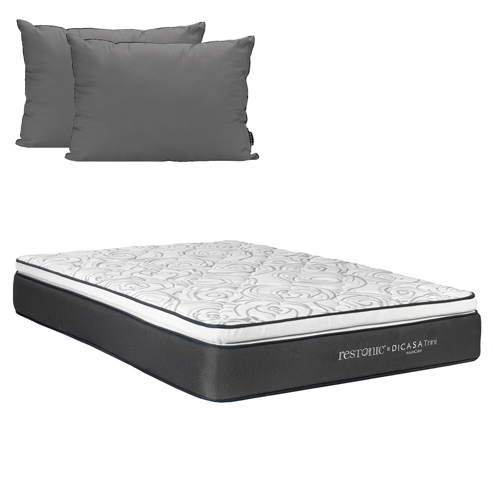 Colchón Dicasa King Size Trinity + Almohada 2pack