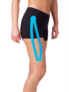 Foto 4 | Cinta Kinesiológica Theraband Impermeable 2 Cm X 31 5 M Color Negro Y Gris - Venta Internacional.