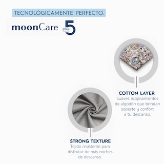 Foto 5 | Colchón Individual Restonic Mooncare Confort+ Almohada + Kit Suplementos