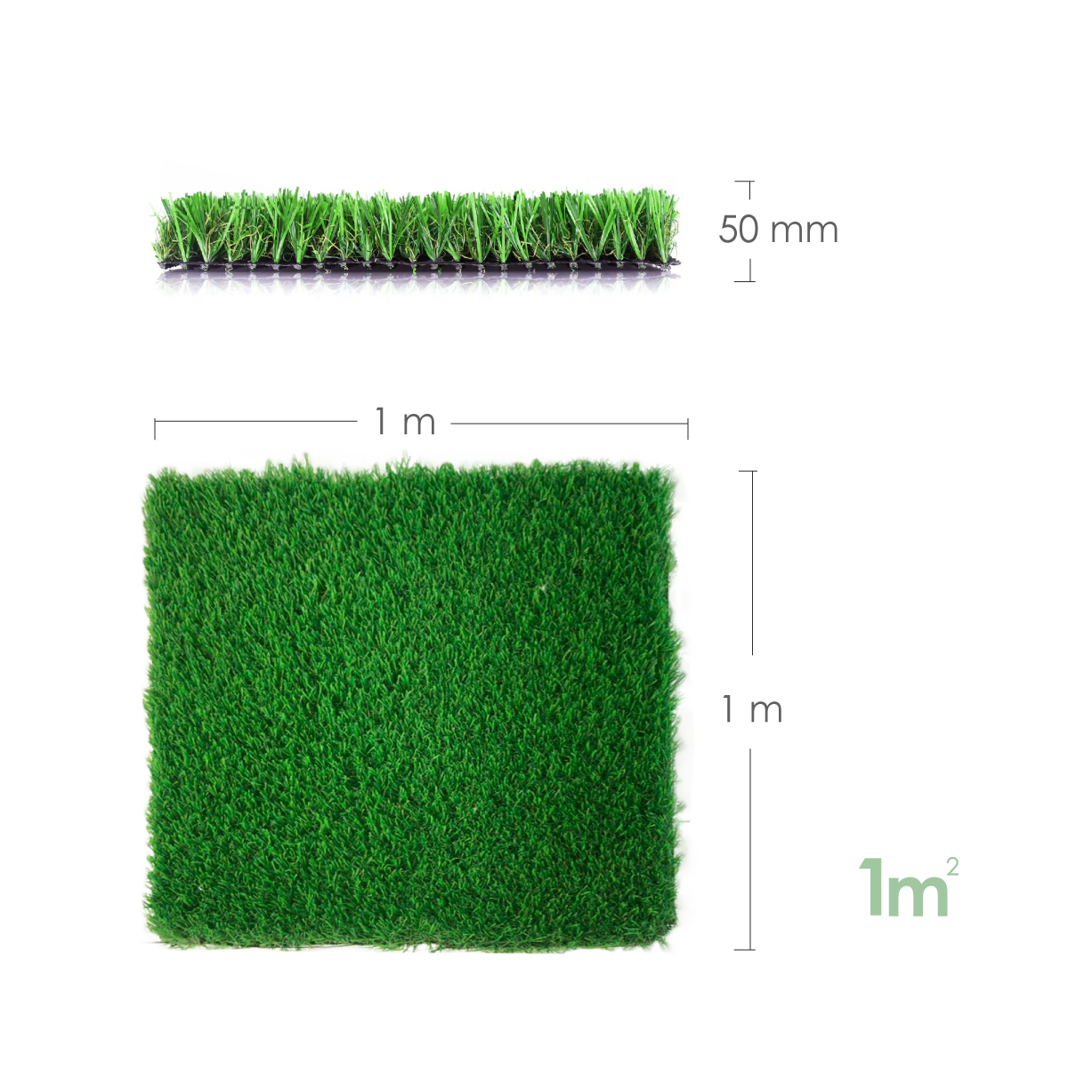Foto 2 | Pasto para Exteriores Sintético Aspecto Natural Iliosinnova
