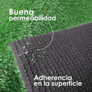 Foto 8 | Pasto para Exteriores Sintético Aspecto Natural Iliosinnova