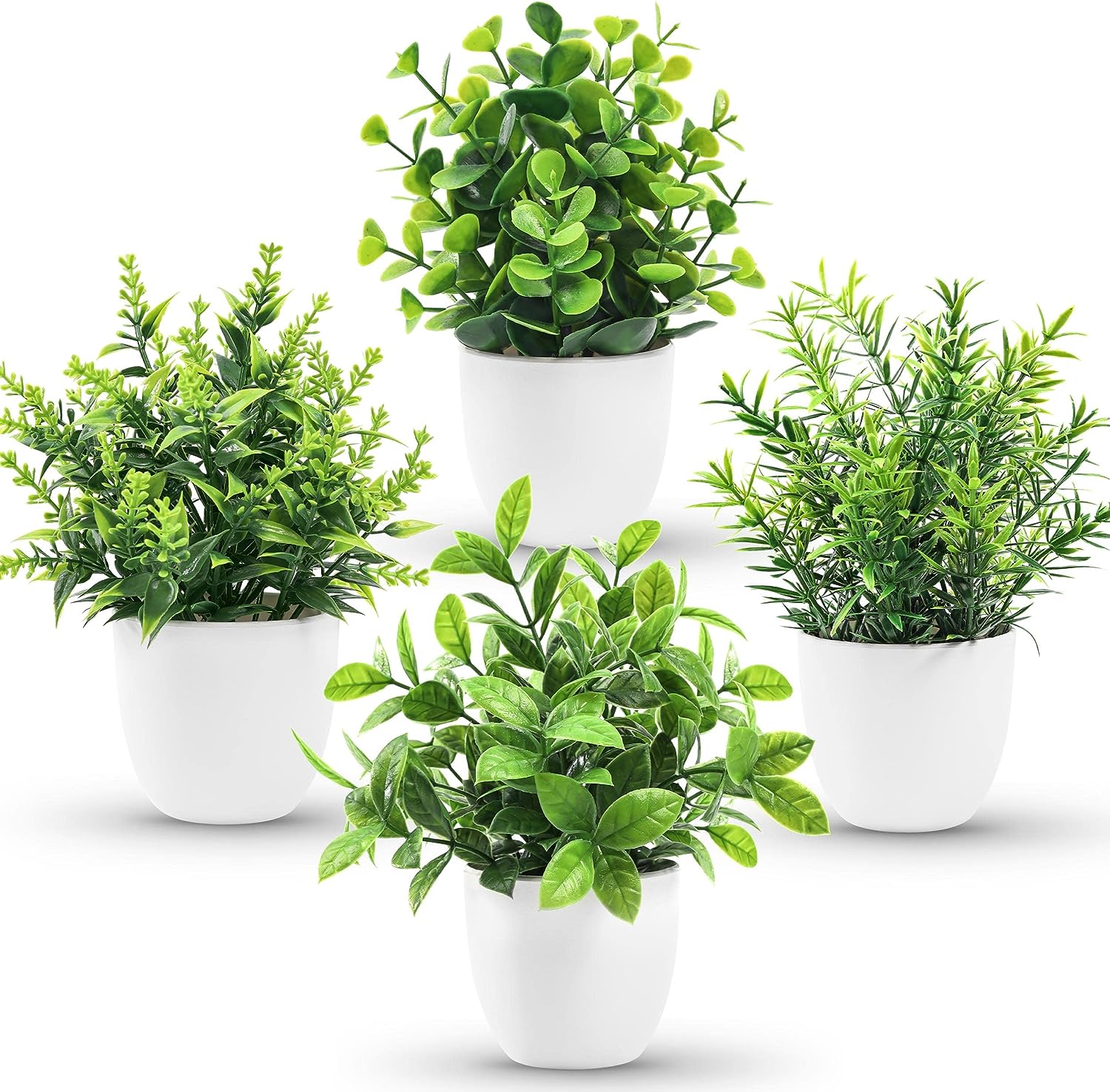 Venta Internacional - Miniplantas Artificiales Jieyou 4 Piezas