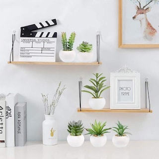 Foto 5 | Venta Internacional-Plantas Artificiales Jieyou Verdes 6 Piezas