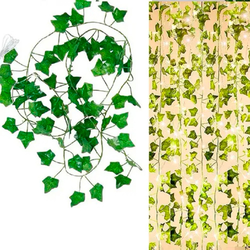 Foto 4 pulgar | Luces Led Solares Garland Maple Leaves De 2 M - Venta Internacional.