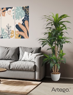 Foto 8 | Planta Artificial Decorativa Moderna Con Maceta Dracaena Palo De Brasil Grande De 170cm De Alto Artego