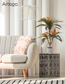 Foto 8 | Planta Artificial Decorativa Moderna Con Maceta Compacta Dracaena Palo De Brasil De 75cm De Alto Artego Para Hog