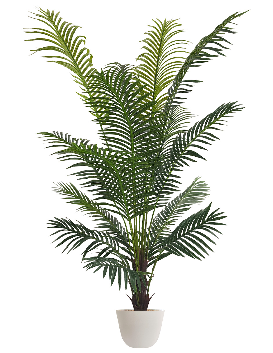 Foto 2 pulgar | Planta Artificial Decorativa Moderna Con Maceta Palmera Hawaii Grande De 160cm De Alto Artego Para Hogar Sala Come