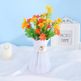 Foto 6 | Flores Artificiales, Decoración De Flores Silvestres De Estilo Xixsh, 6 Unidades - Venta Internacional.