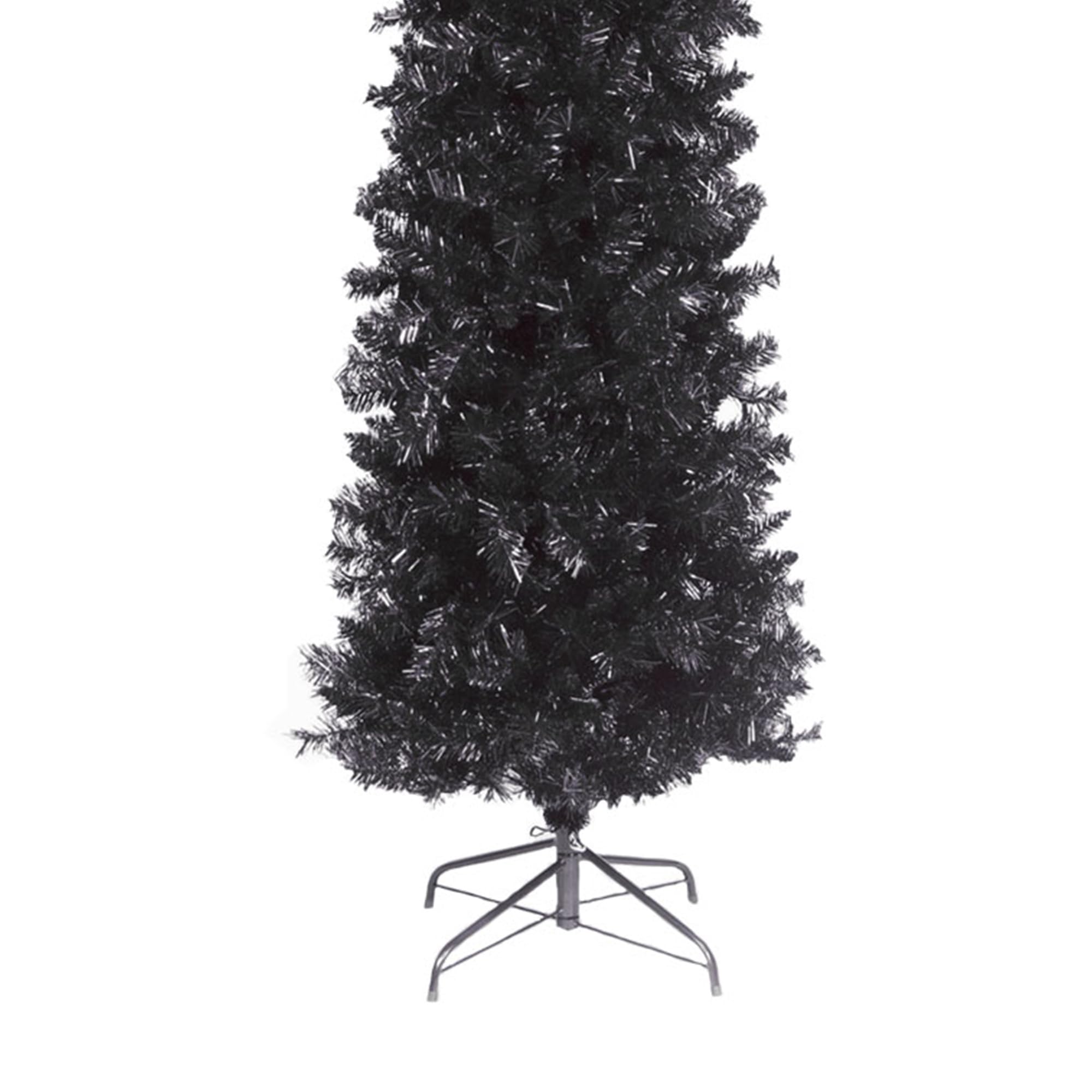 Foto 5 pulgar | Árbol De Navidad De National Tree Company, Oropel Negro, 6 Pies - Venta Internacional.