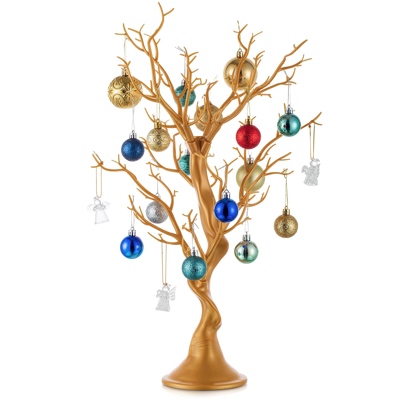 Foto 2 pulgar | Manzanita Artificial Nuptio Gold Christmas De 58 Cm De Altura - Venta Internacional.