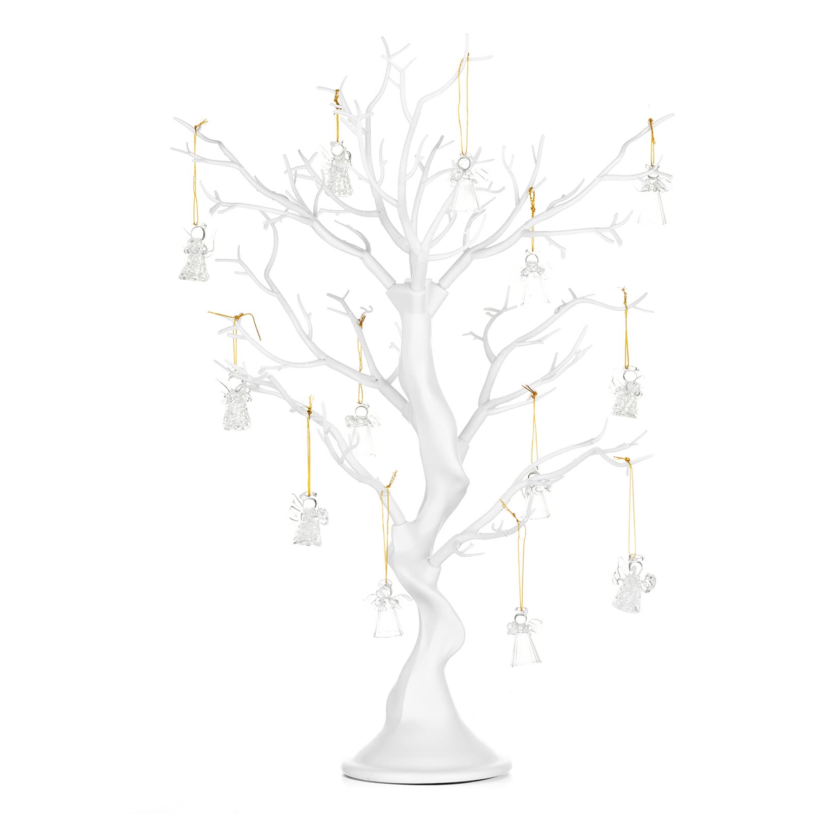 Foto 2 pulgar | Rama De Árbol De Navidad Nuptio Blanca, 58 Cm, Resina Manzanita - Venta Internacional.