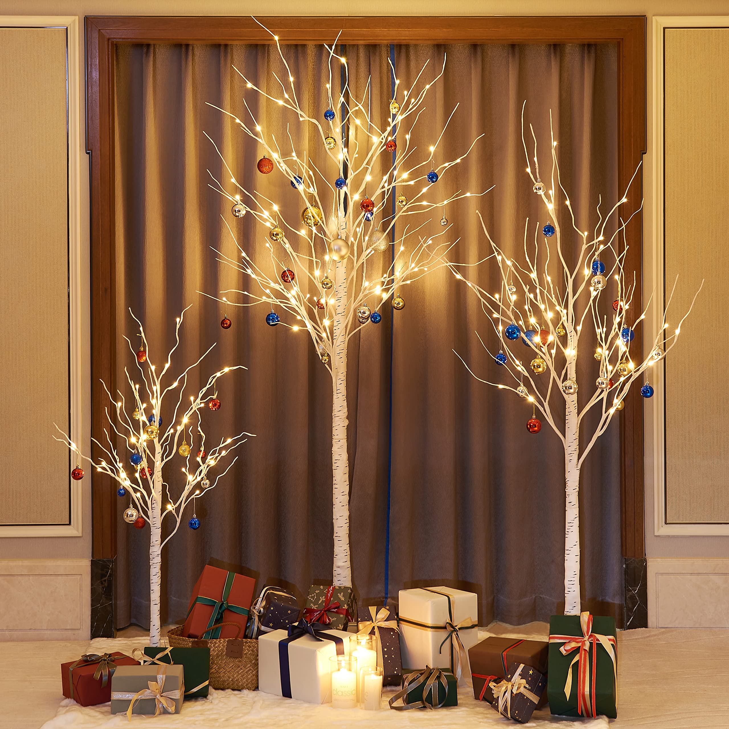 Foto 4 pulgar | Luz Led Birch Tree Lightshare De 1,2 M, 1,8 M Y 2,4 M, Color Blanco Cálido - Venta Internacional.