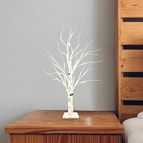 Foto 4 pulgar | Soporte Para Joyas Joiedomi Led Birch Tree De 2 Pies Con Luz Temporizadora - Venta Internacional.