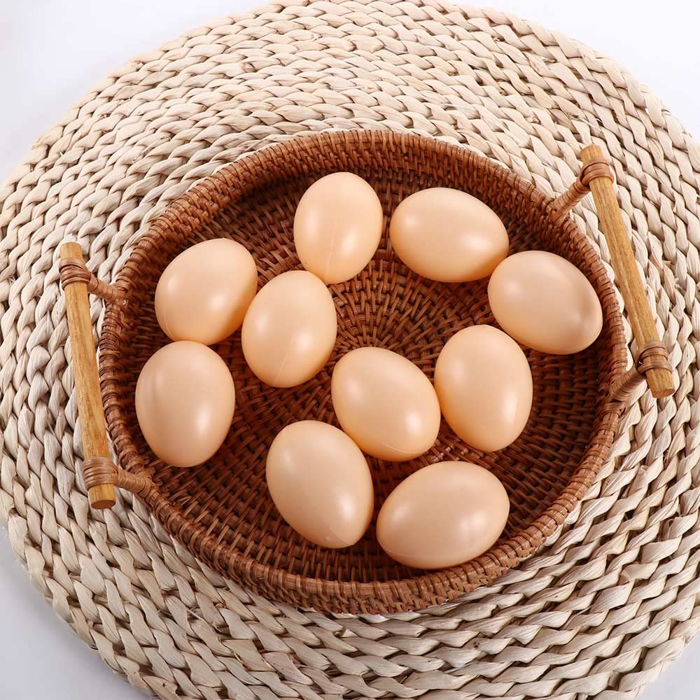 Foto 7 | Huevos De Pascua De Plástico Con Simulación De Huevo Falso, 10 Unidades, Para Decoración - Venta Internacional.