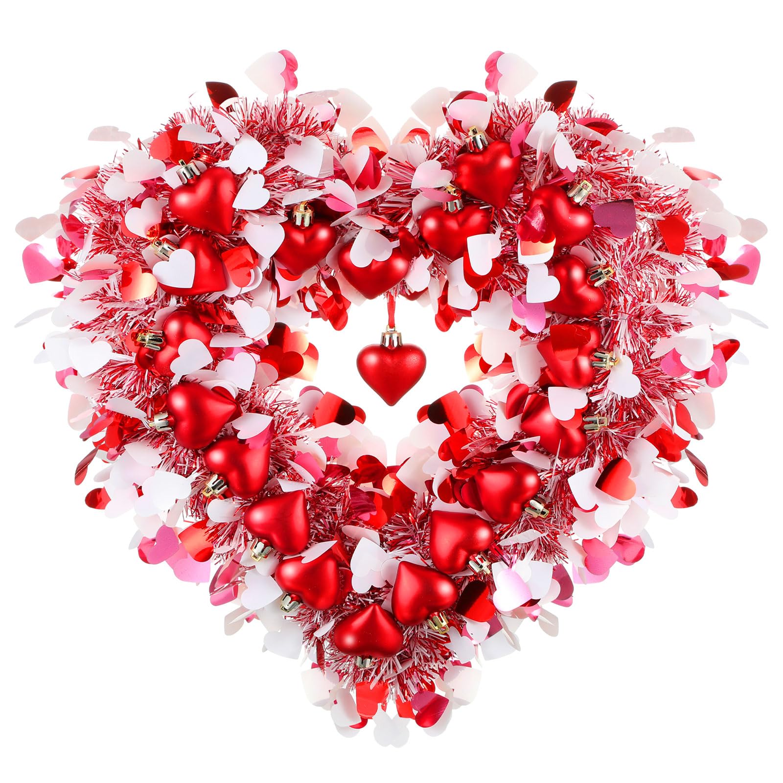 Guirnalda de Oropel en Forma de Corazón - Venta Internacional