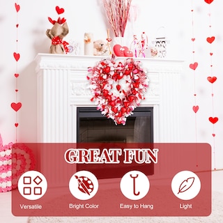 Foto 4 | Guirnalda de Oropel en Forma de Corazón - Venta Internacional