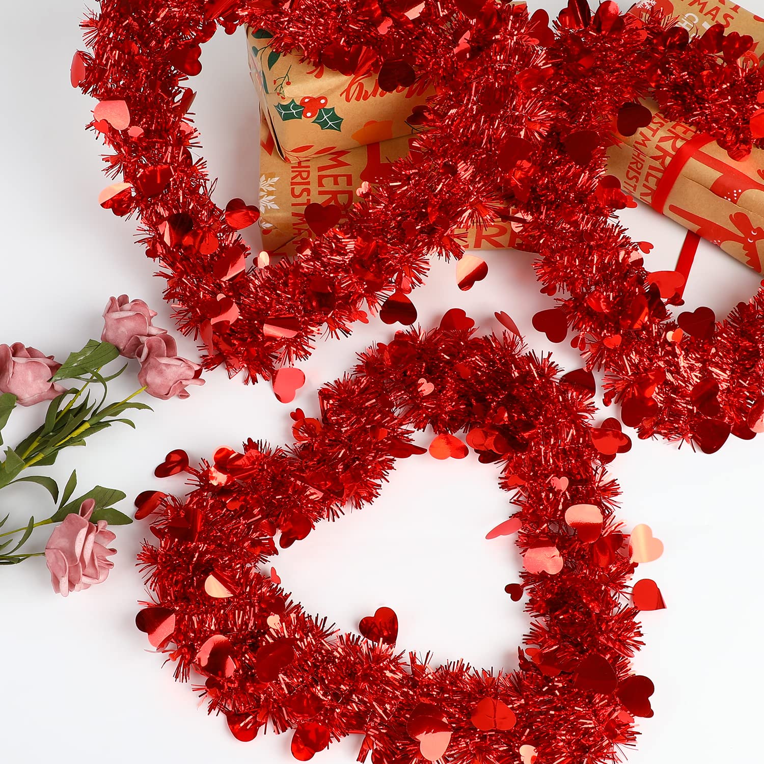 Foto 5 pulgar | Corona San Valentín de Corazón Ccinee Con Luces X3 - Venta Internacional