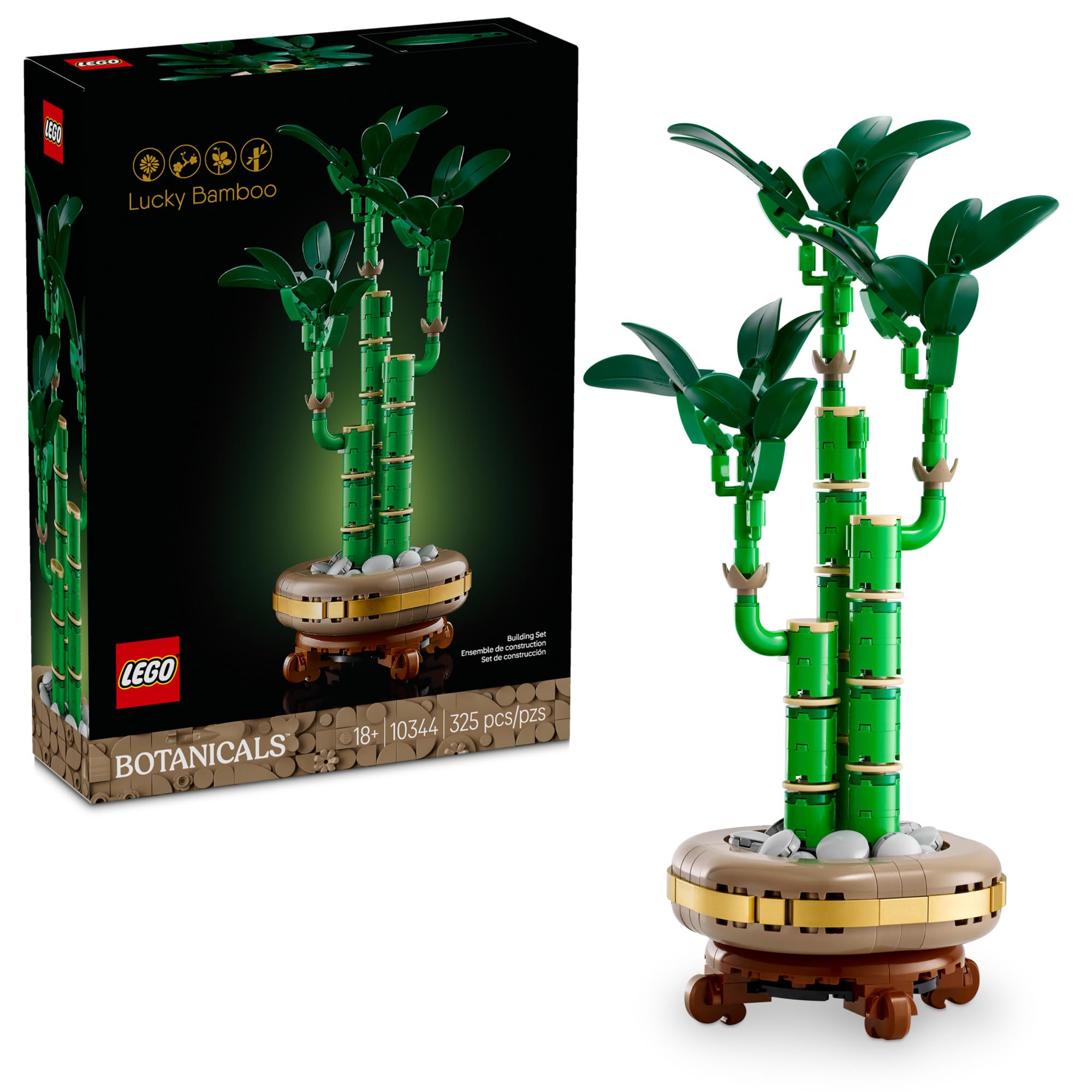 Foto 2 pulgar | Set De Construcción Lego Botanicals Lucky Bamboo 10344 Con 325 Piezas - Venta Internacional.