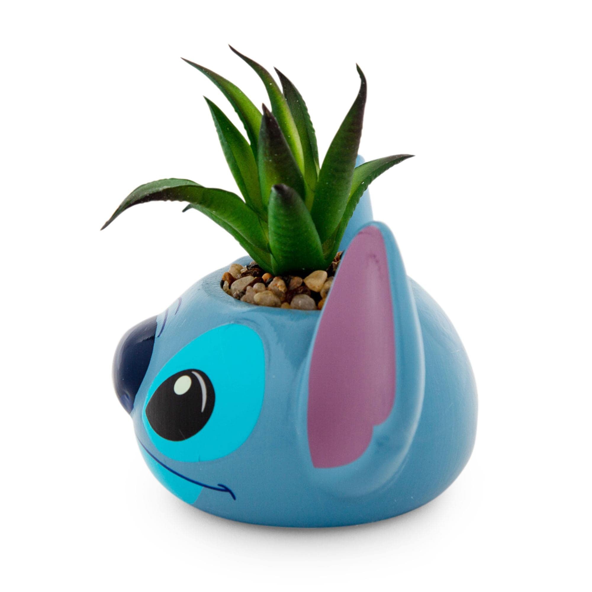 Foto 3 pulgar | Minimoleta Disney Lilo & Stitch De Cerámica Con Suculentas - Venta Internacional.