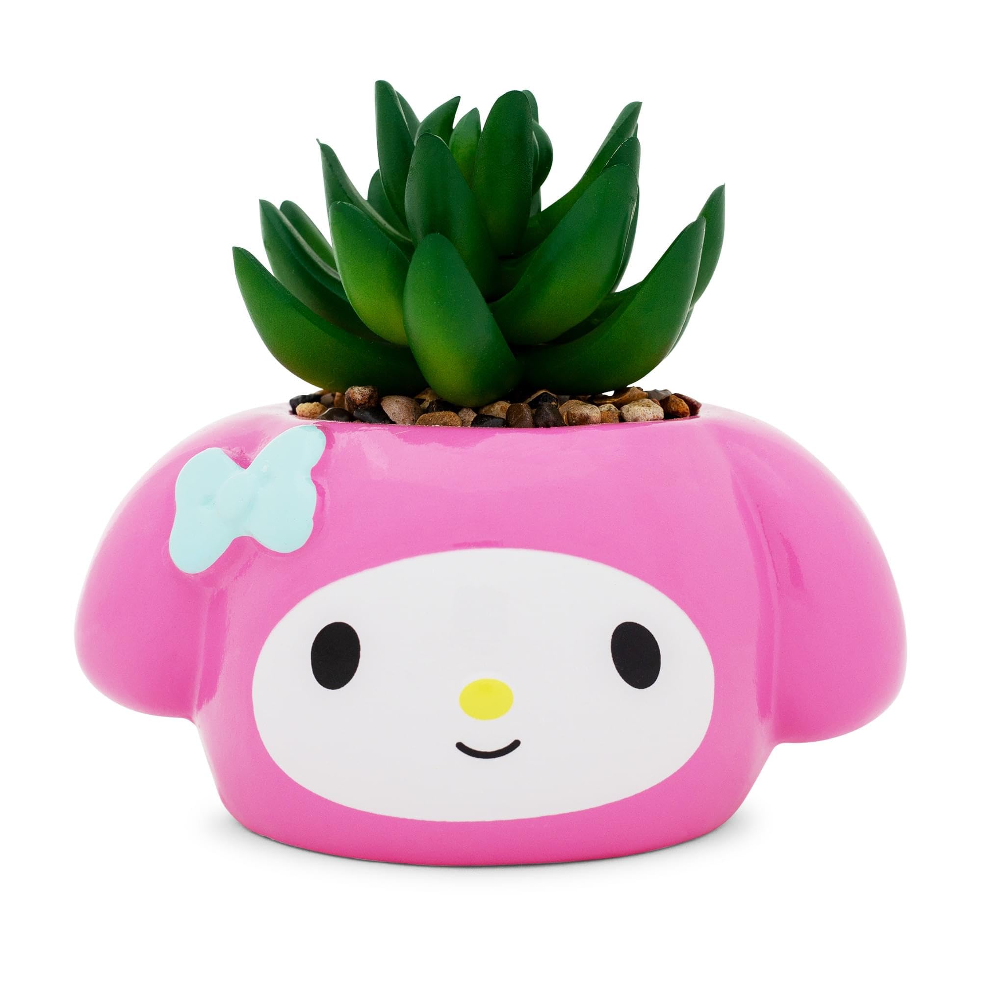 Mini Maceta Toynk Sanrio My Melody De Cerámica Con Material Artificial - Venta Internacional.