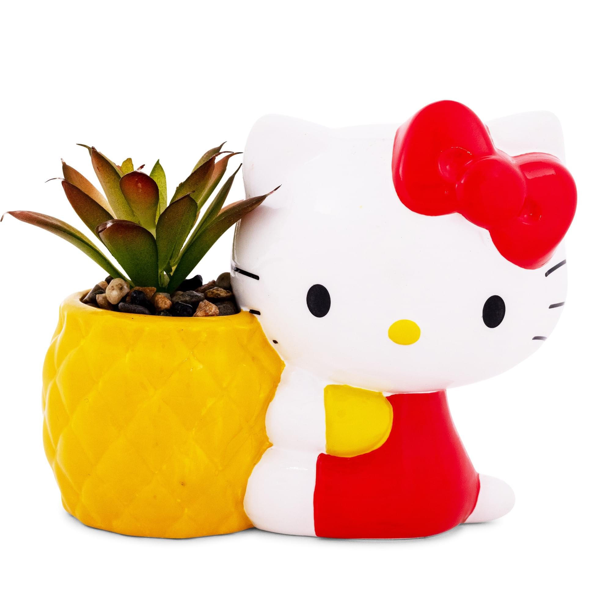 Foto 1 | Macetero Pequeño Silver Buffalo Sanrio Hello Kitty Pineapple - Venta Internacional.