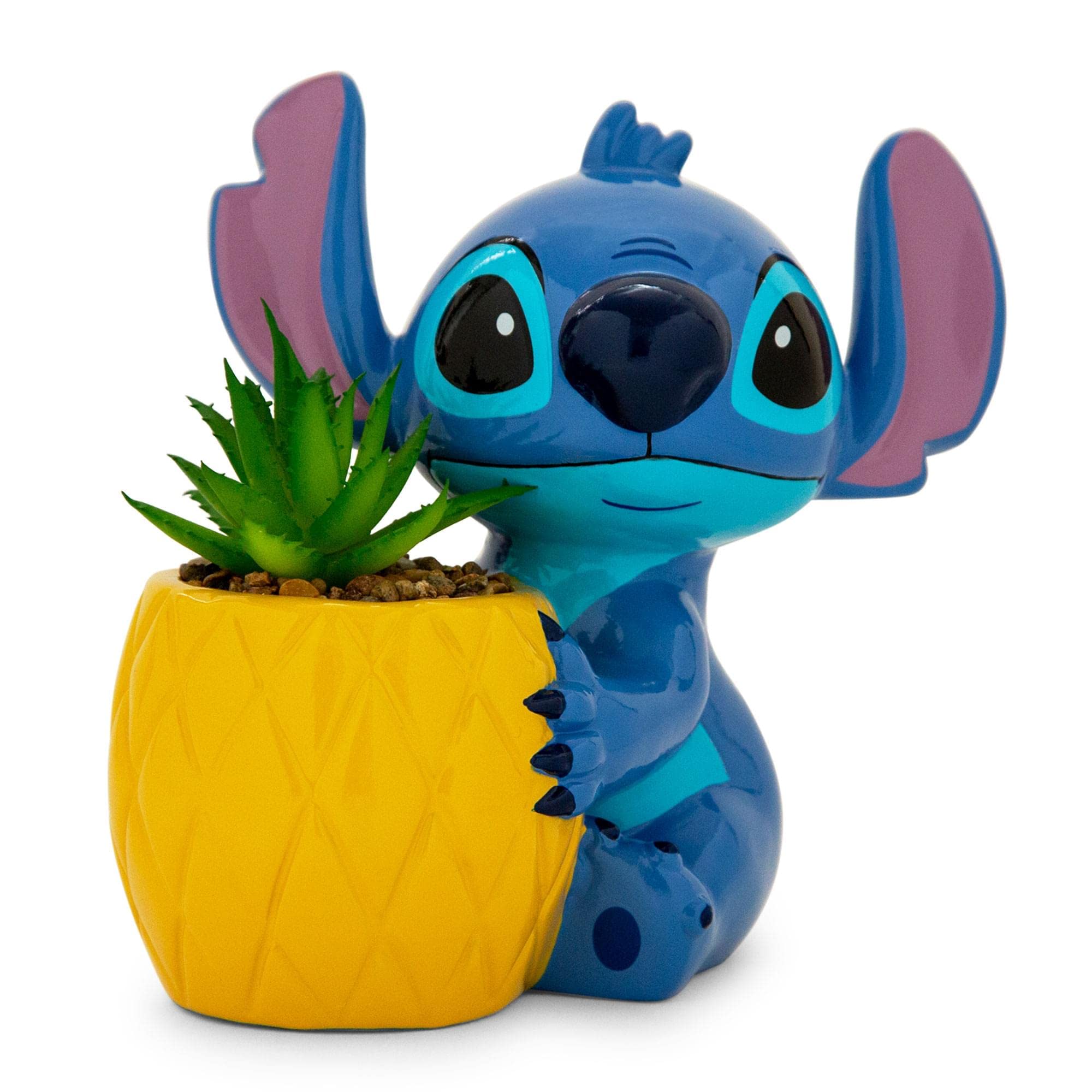 Foto 2 pulgar | Maceta De Cerámica Toynk Disney Lilo & Stitch Pineapple 15 Cm - Venta Internacional.