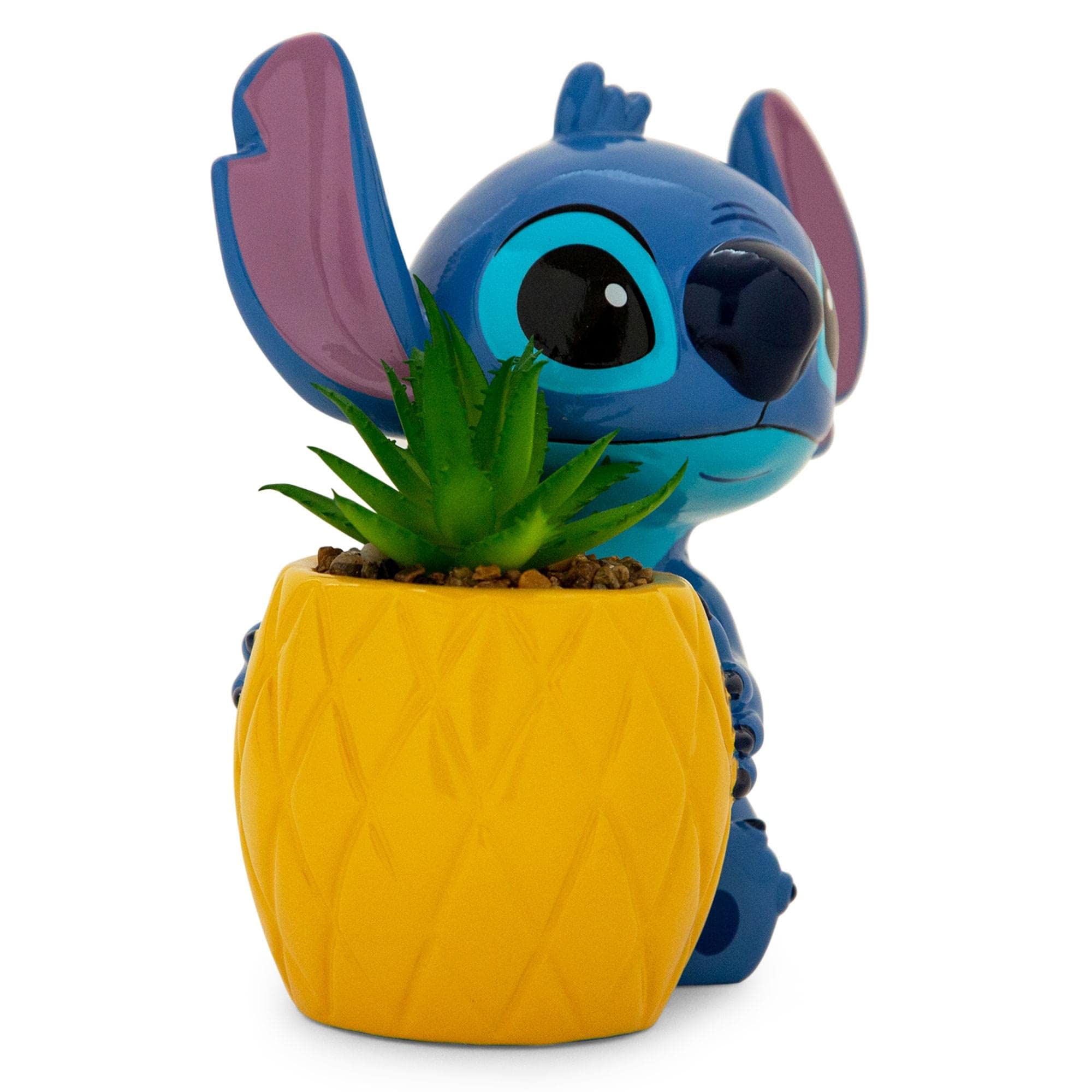 Foto 4 pulgar | Maceta De Cerámica Toynk Disney Lilo & Stitch Pineapple 15 Cm - Venta Internacional.
