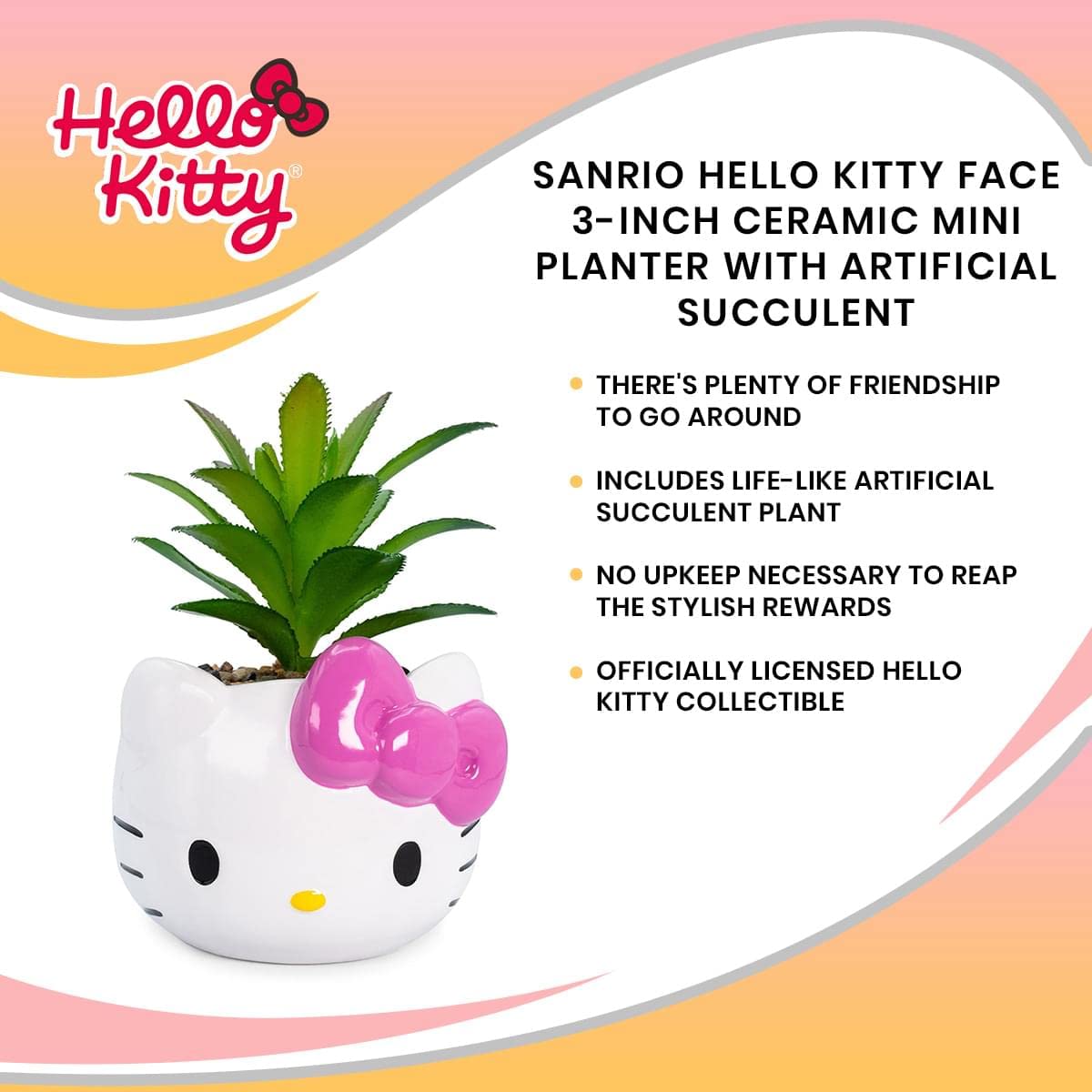 Foto 7 pulgar | Minimoleta Plateada Buffalo Sanrio Hello Kitty Face De 8 Cm - Venta Internacional.