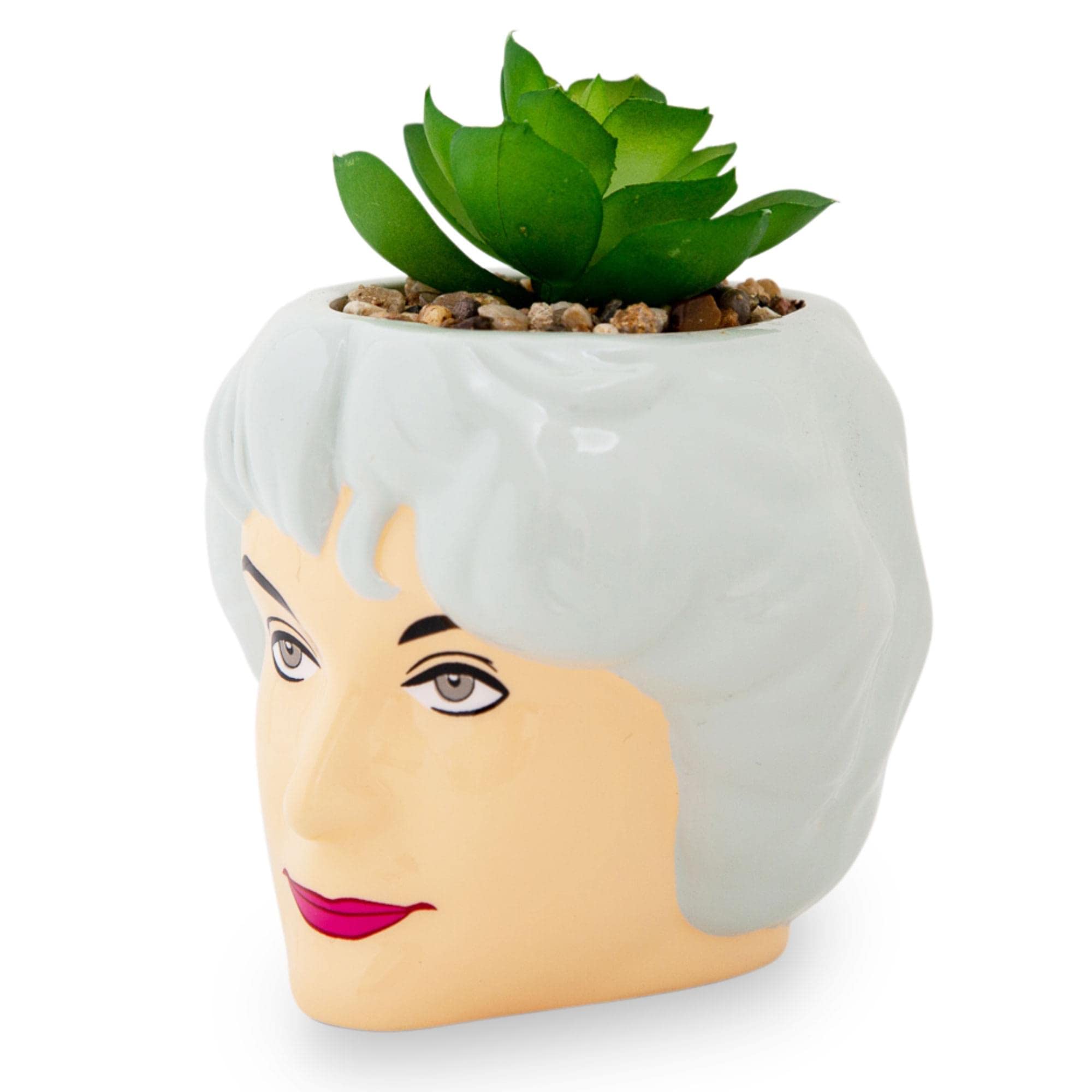 Foto 3 pulgar | Maceta Pequeña Silver Buffalo The Golden Girls Dorothy Ceramic - Venta Internacional.