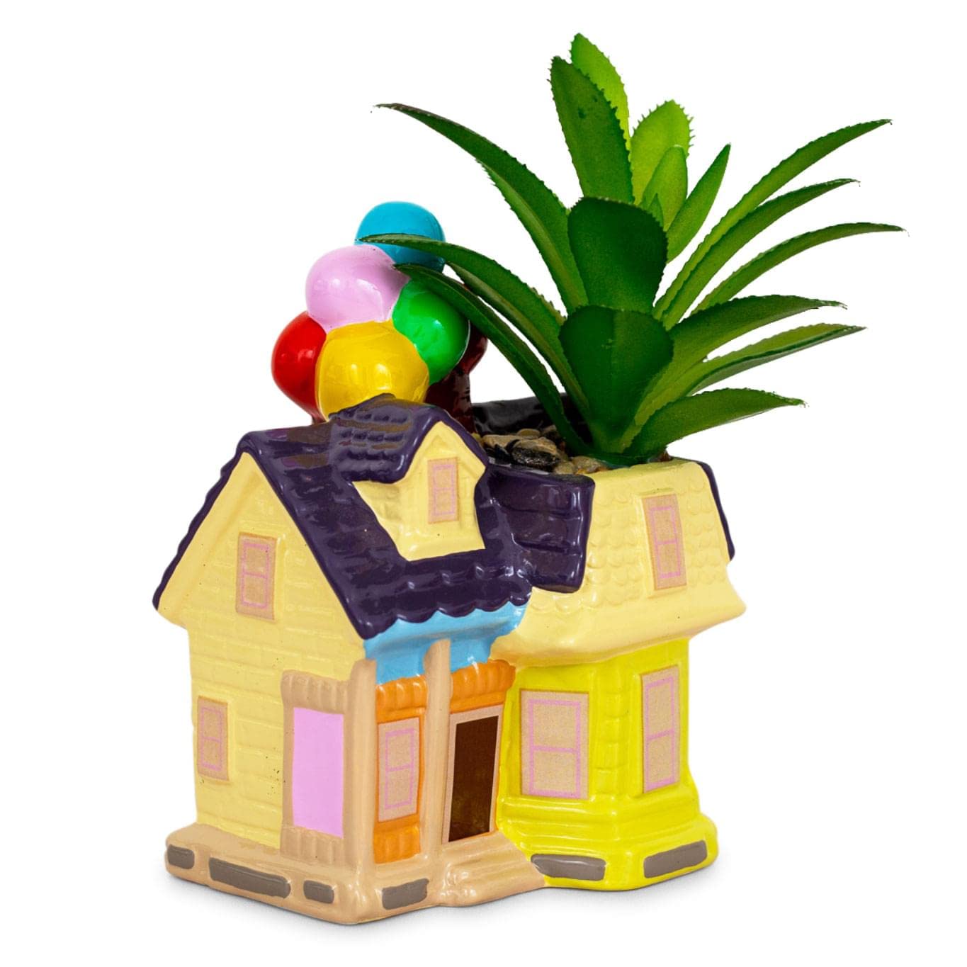 Minimoleta De Cerámica Plateada Buffalo Disney Pixar Up House - Venta Internacional.
