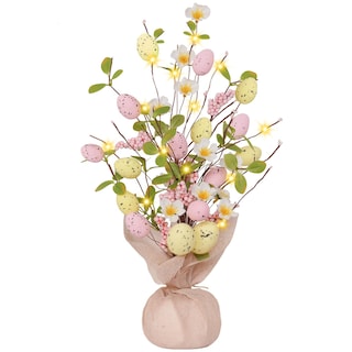 Foto 1 | Árbol De Pascua Xmasexp De 18 Pulgadas Con Huevos Y Batería De Luces Led - Venta Internacional.