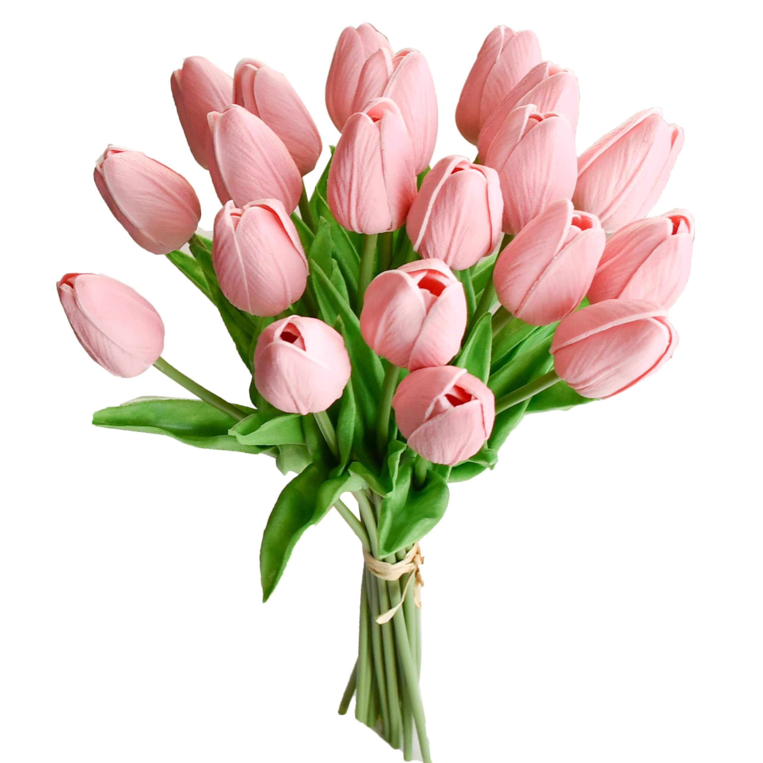 Flores Artificiales Mandy's Tulip Silk Dusty Pink X20 X 35 Cm - Venta Internacional. $689