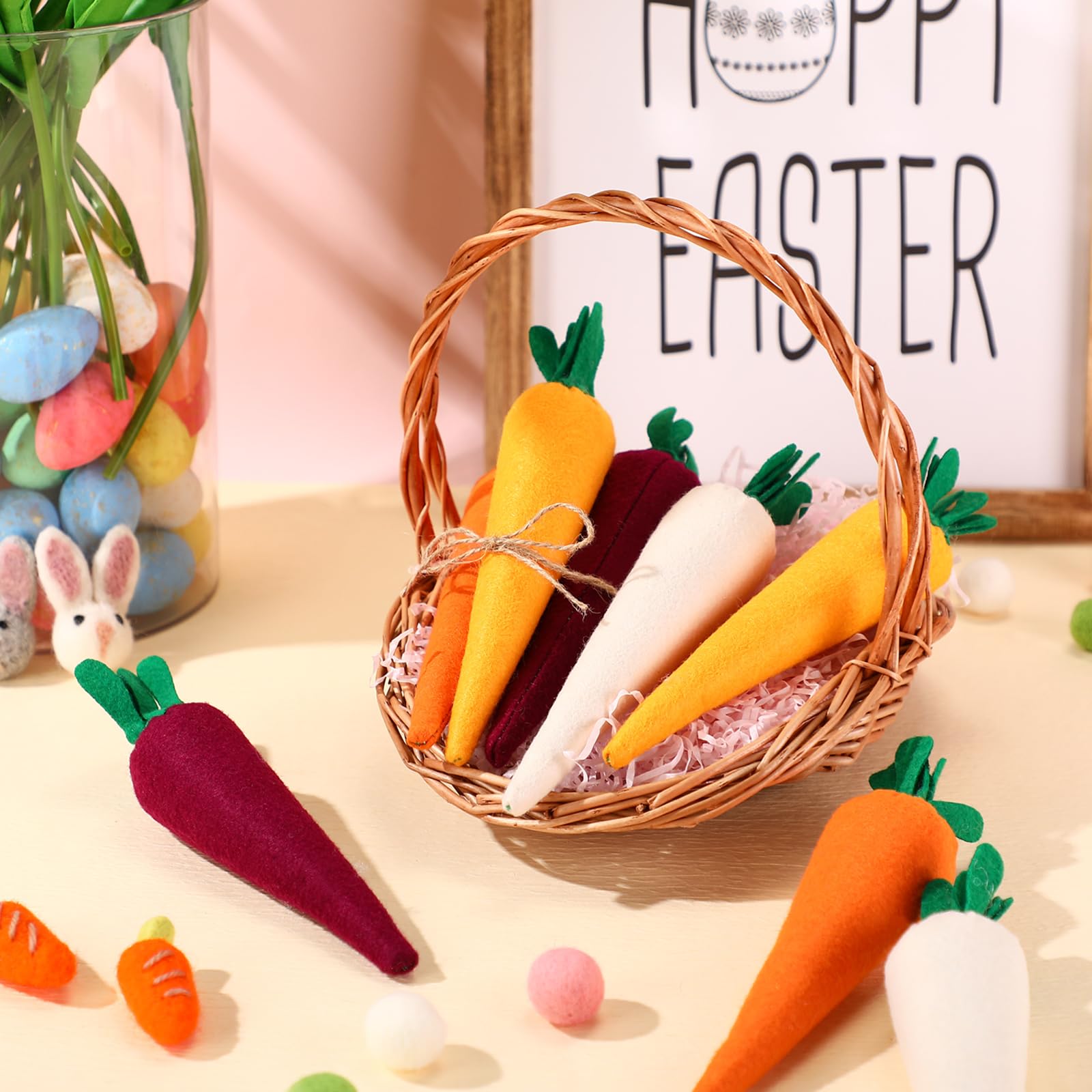 Foto 4 pulgar | Zanahorias de Pascua para Decoración Conejitos - Venta Internacional