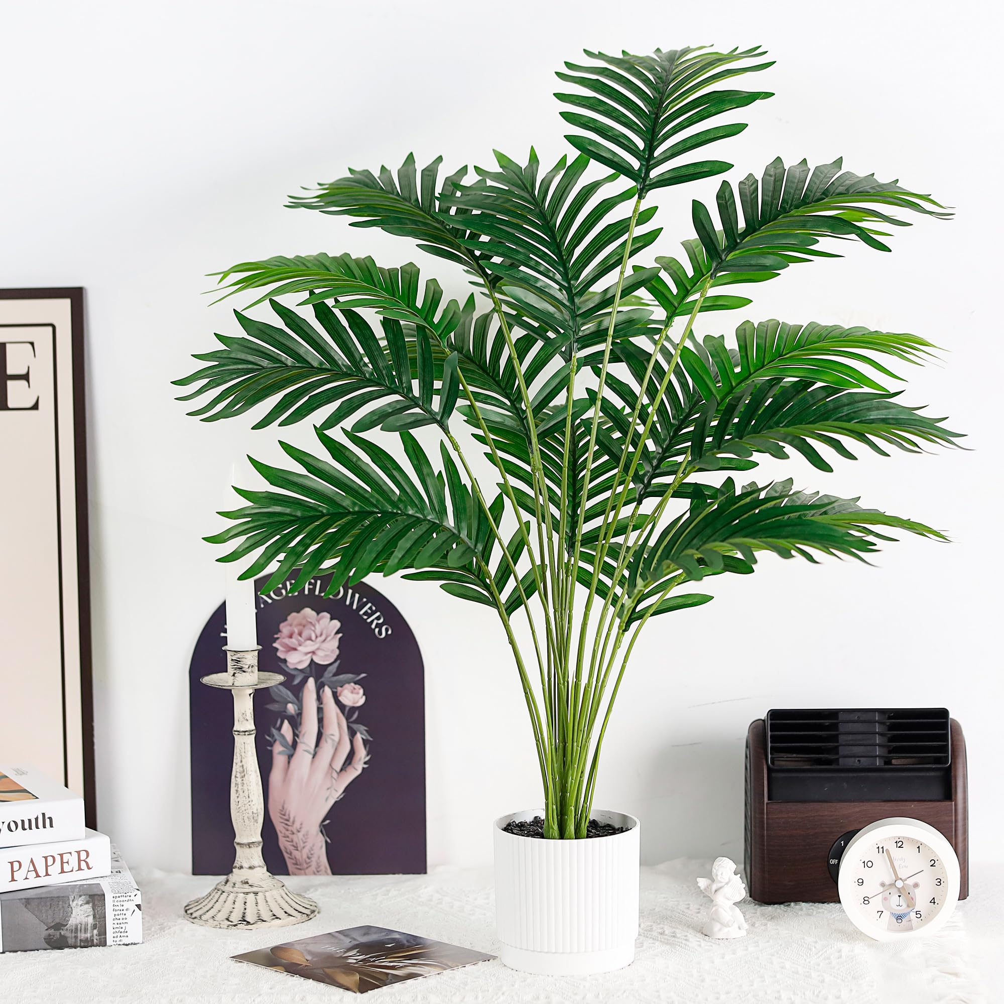 Foto 8 pulgar | Palmera Artificial con Maceta Der Rose 71 cm- Venta Internacional