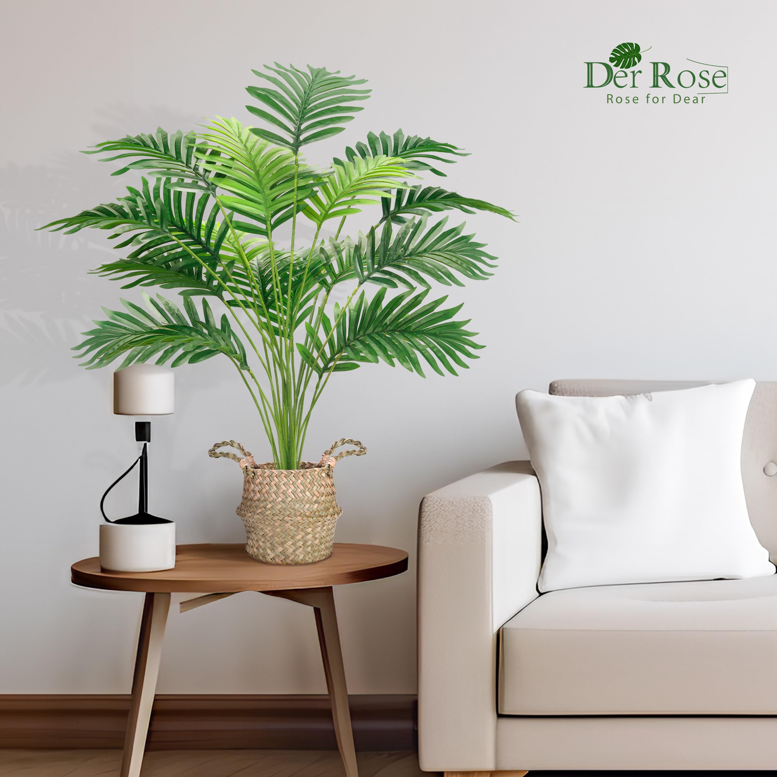 Foto 6 pulgar | Palmera Artificial Der Rose Areca con Cestas - Venta Internacional