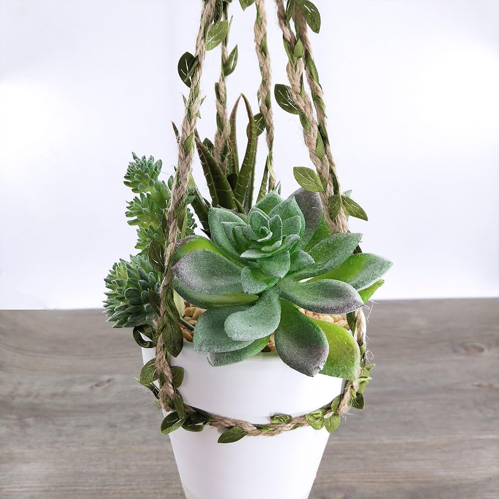 Foto 6 | Plantas Suculentas Artificiales Jieyou Surtidas, 20 Unidades - Venta Internacional.