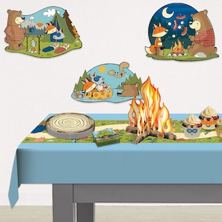 Foto 5 | Centro De Mesa Para Fogatas Beistle, 3d, 30 Cm, Western O Fiesta De Acampada - Venta Internacional.