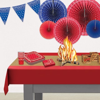 Foto 6 | Centro De Mesa Para Fogatas Beistle, 3d, 30 Cm, Western O Fiesta De Acampada - Venta Internacional.