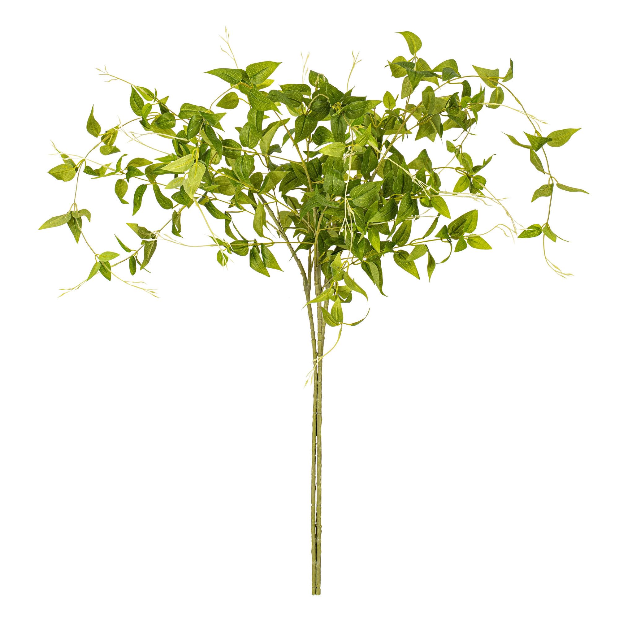 Foto 4 pulgar | Spray De Hojas De Clemátide Verde Artificial Vickerman, Paquete De 3 - Venta Internacional.