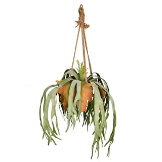 Foto 1 | Planta Artificial Vickerman Everyday Staghorn Fern Con Maceta De Cerámica - Venta Internacional.