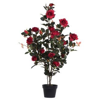 Foto 1 | Planta Artificial De Rosas Rojas Vickerman Everyday 45 Con Maceta - Venta Internacional.