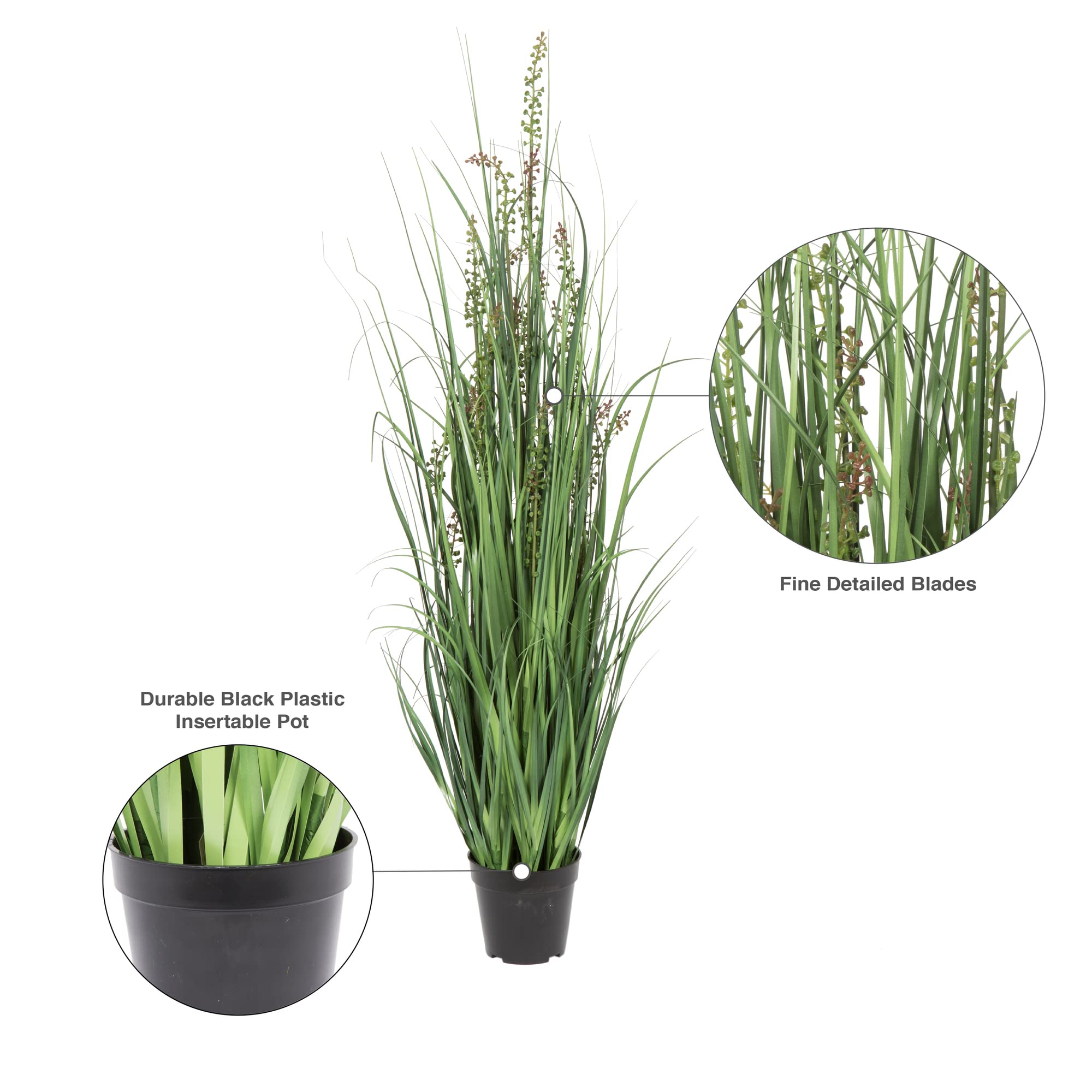 Foto 7 | Planta Verde Artificial De Pasto De Oveja Vickerman Everyday De 48 Pulgadas - Venta Internacional.