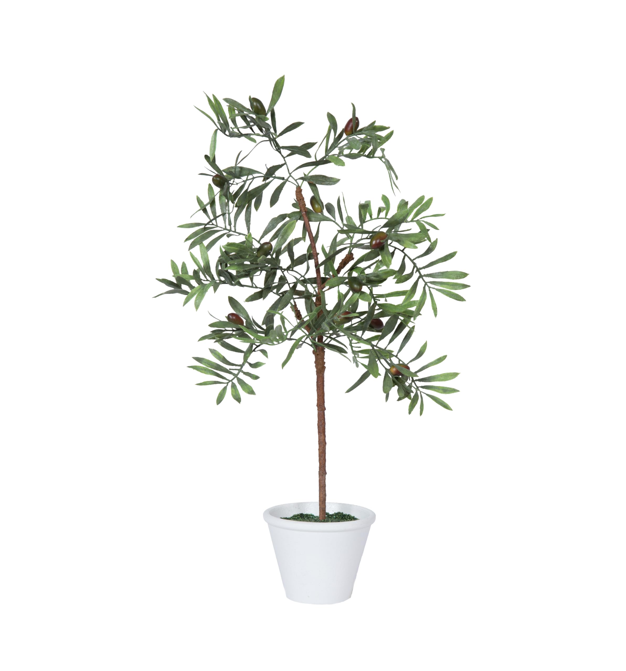 Foto 1 | Árbol Artificial Vickerman Olive Hill De 27 Pulgadas Con Maceta Redonda - Venta Internacional.
