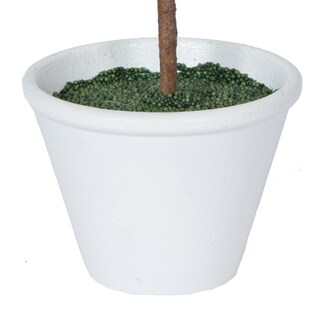 Foto 3 | Árbol Artificial Vickerman Olive Hill De 27 Pulgadas Con Maceta Redonda - Venta Internacional.