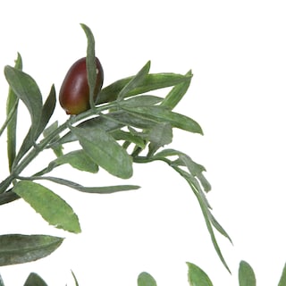 Foto 5 | Árbol Artificial Vickerman Olive Hill De 27 Pulgadas Con Maceta Redonda - Venta Internacional.