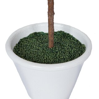 Foto 6 | Árbol Artificial Vickerman Olive Hill De 27 Pulgadas Con Maceta Redonda - Venta Internacional.