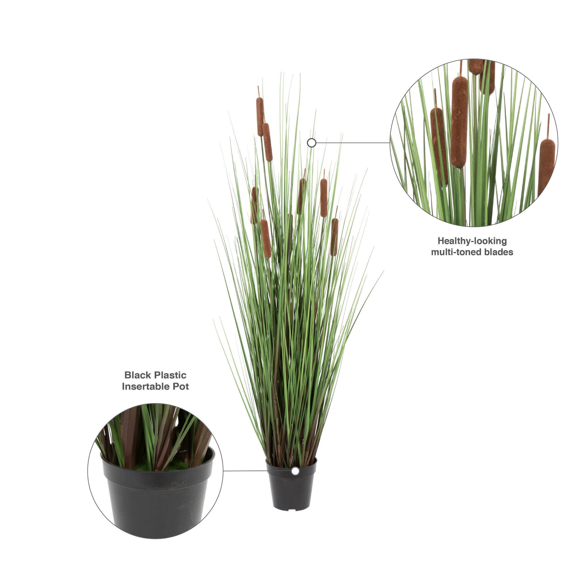 Foto 7 | Planta De Césped Verde Artificial Vickerman Everyday 48 Con Maceta - Venta Internacional.