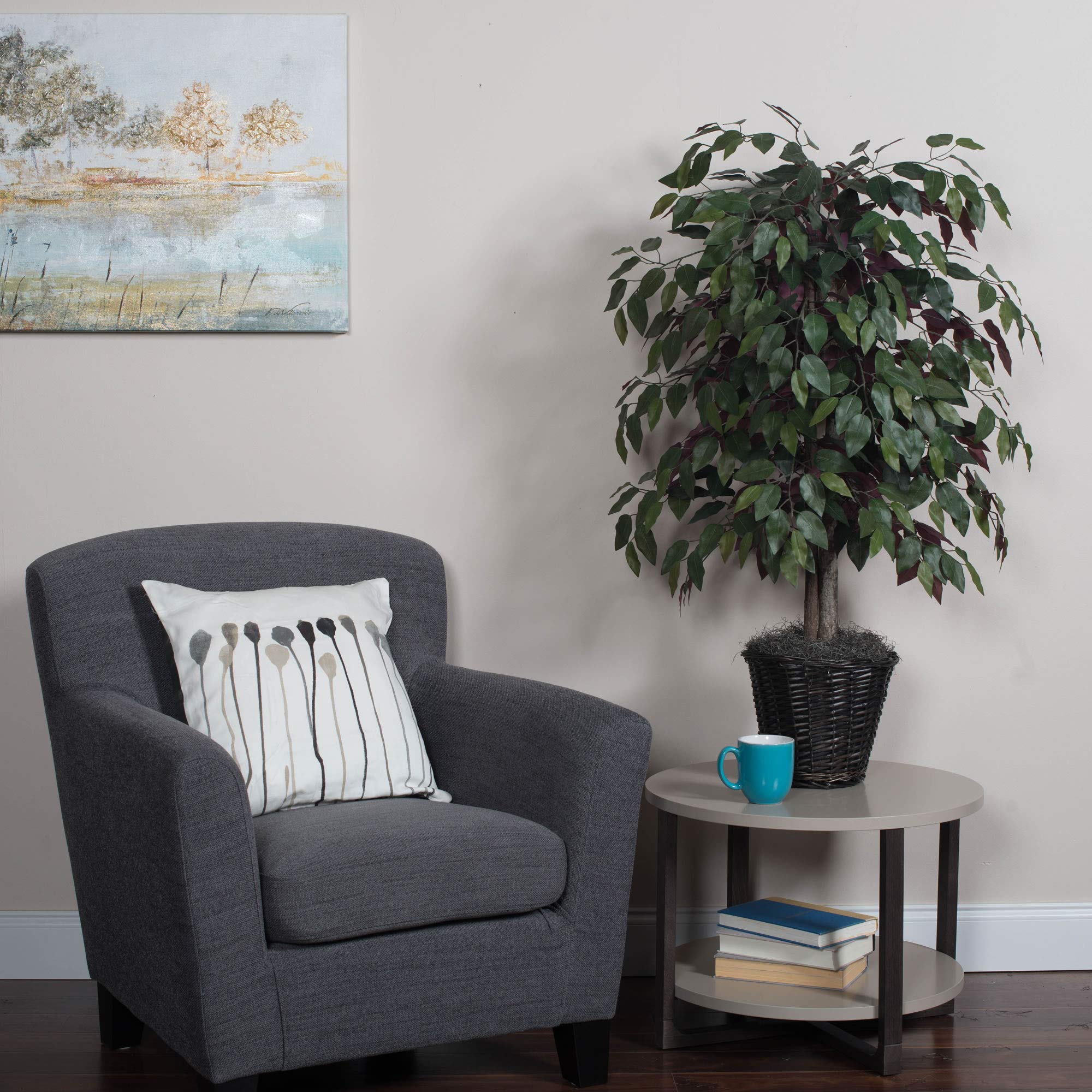 Foto 6 pulgar | Capensia Bush Vickerman Artificial De 4 Pies Con Cesta Decorativa - Venta Internacional.