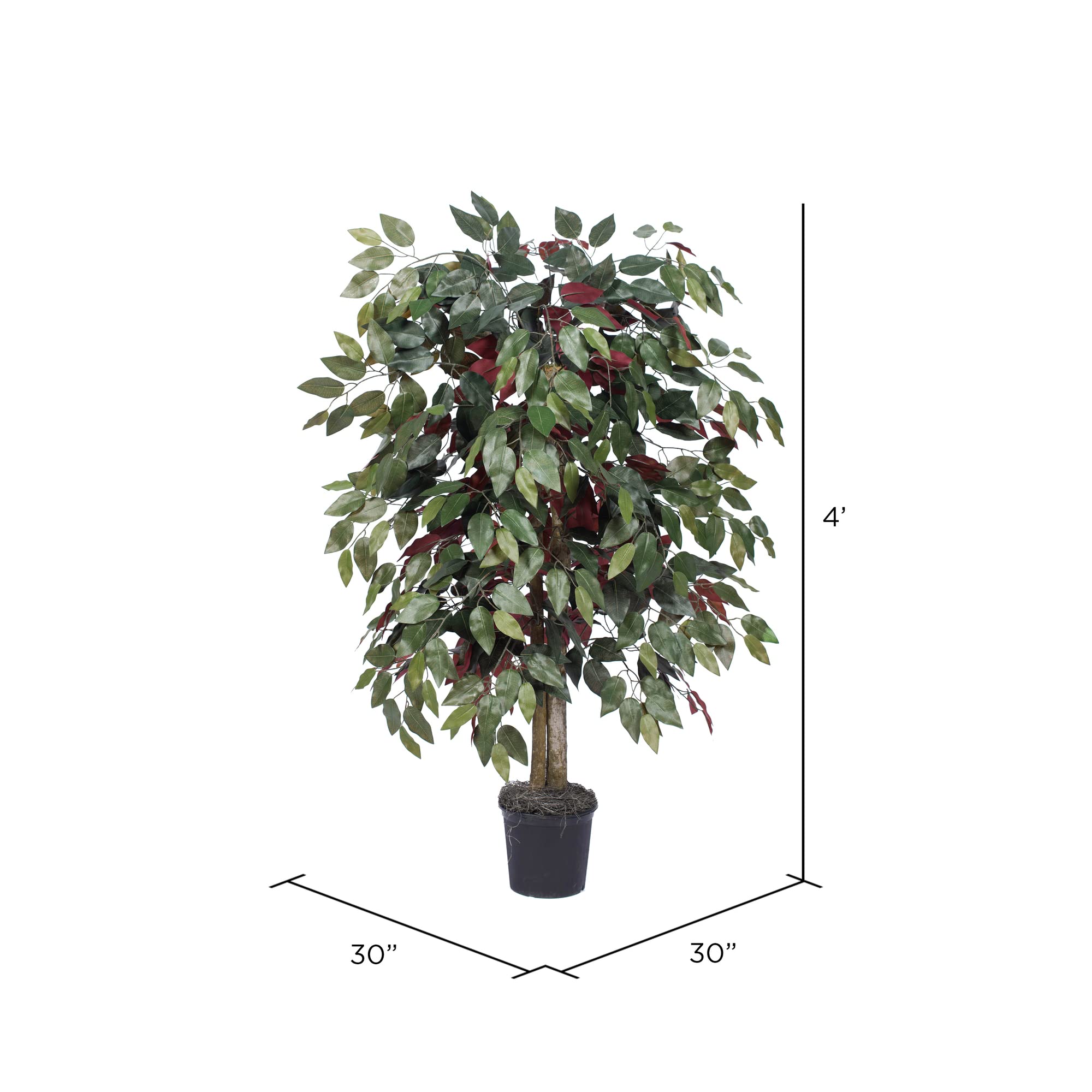 Foto 5 pulgar | Capensia Artificial Vickerman Everyday De 1,2 M Con Maceta - Venta Internacional.