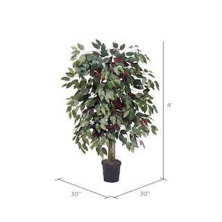 Foto 4 | Capensia Artificial Vickerman Everyday De 1,2 M Con Maceta - Venta Internacional.